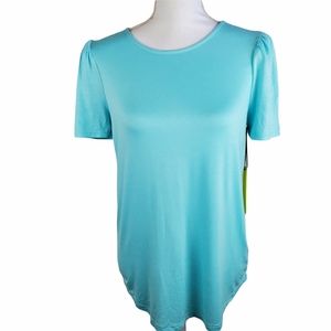 Gibson NWT aqua short sleeve tshirt XS